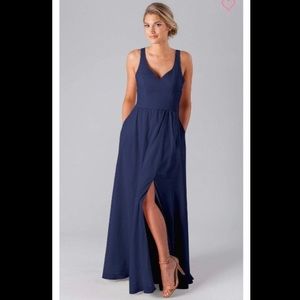 Kennedy Blue Navy Riley Bridesmaid Dress Size 4